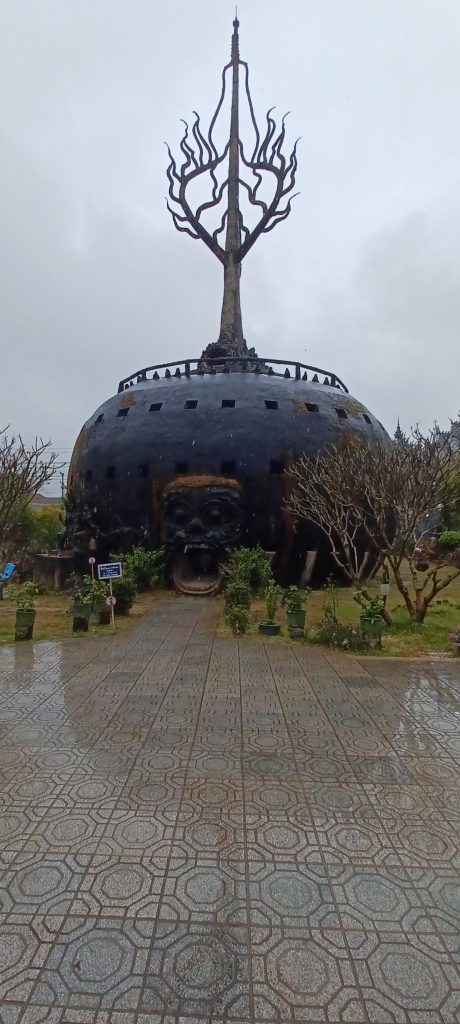 Giant pumpkin, Buddha Park, Vientiane