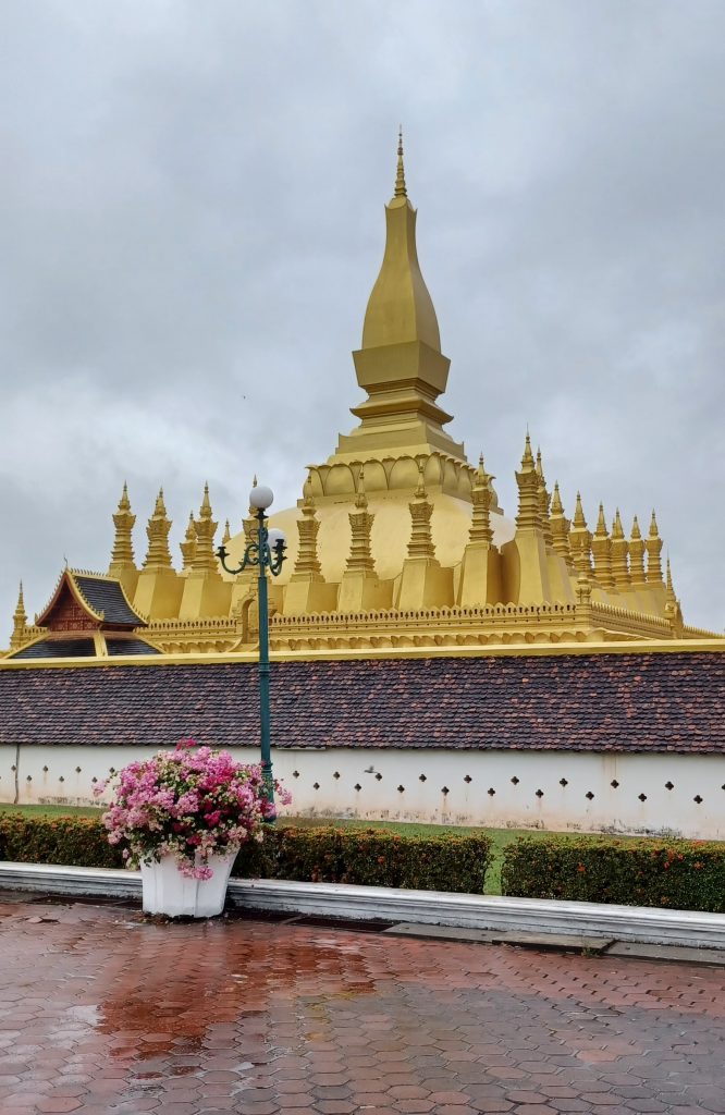 The Great Golden Stupa, Wat Phra That Luang, Vientiane