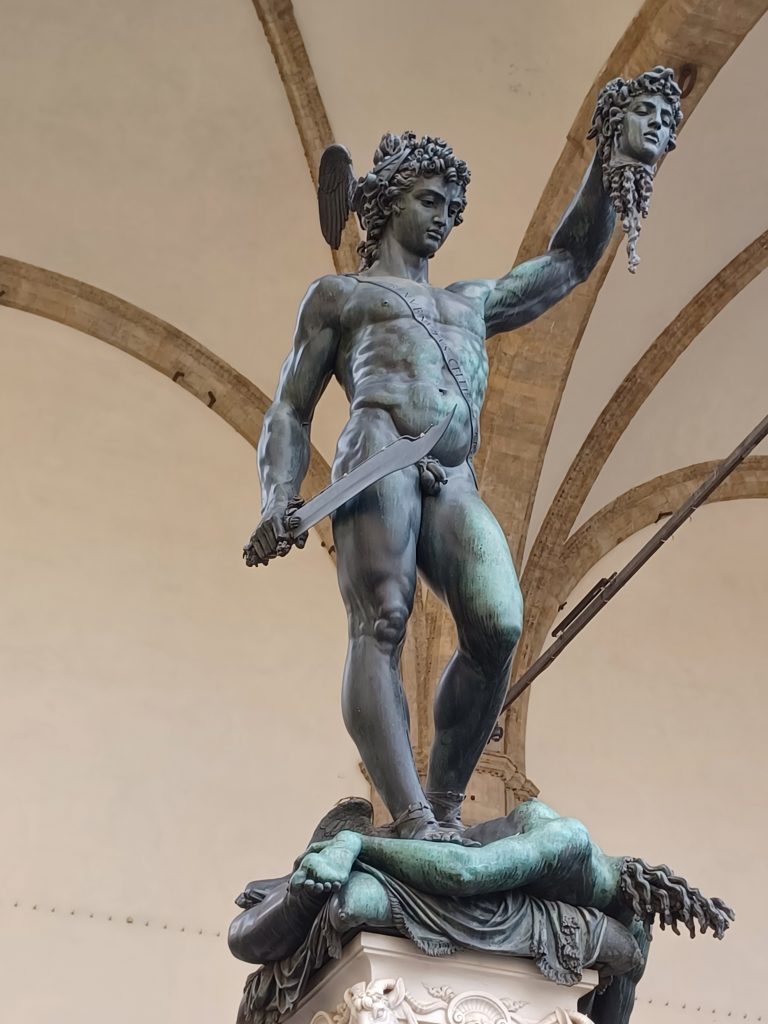 Perseus with the head of Medusa by Cellini, Piazza della Signoria