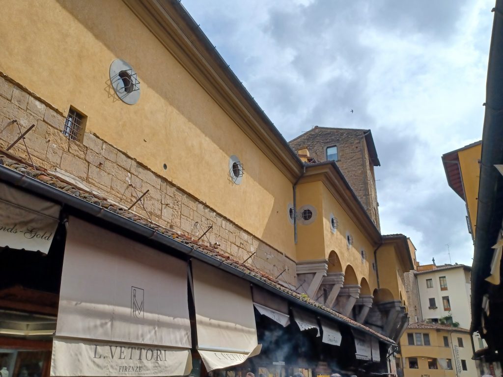 Vasari Corridor over the Ponte Vecchio