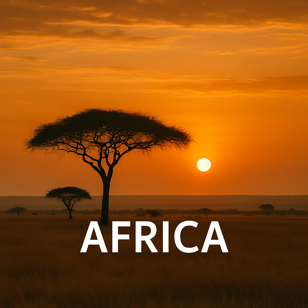 Sunset in Africa