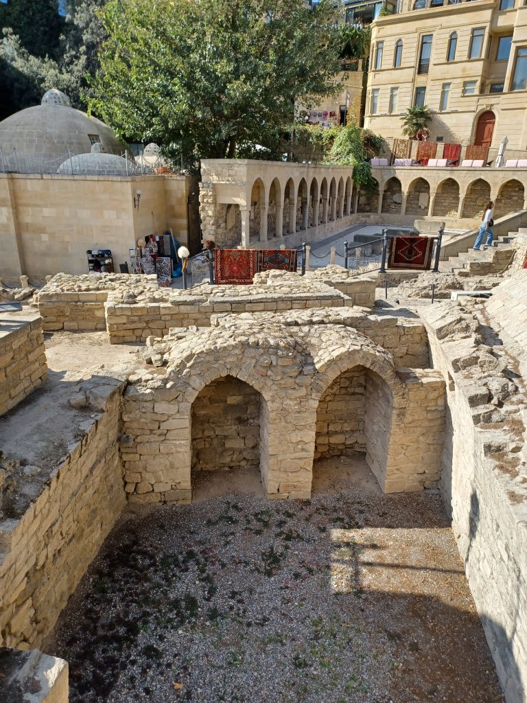 Ruins, Bazar Square, Baku