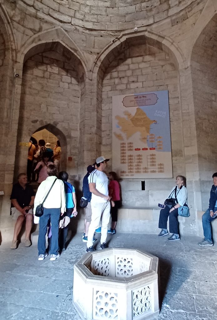 Entrance hall, ground floor of Shirvanshahs' Palace
