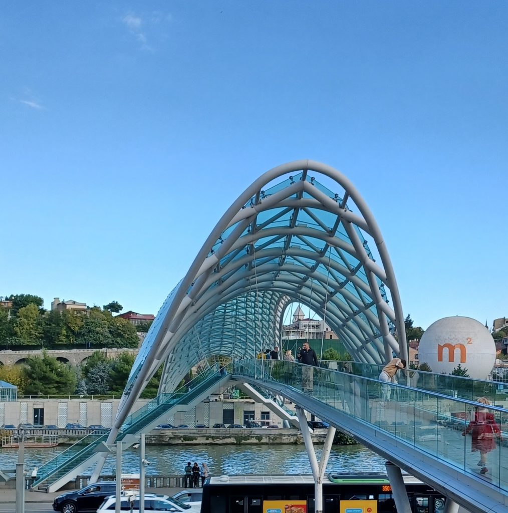 Peace Bridge, Tbilisi