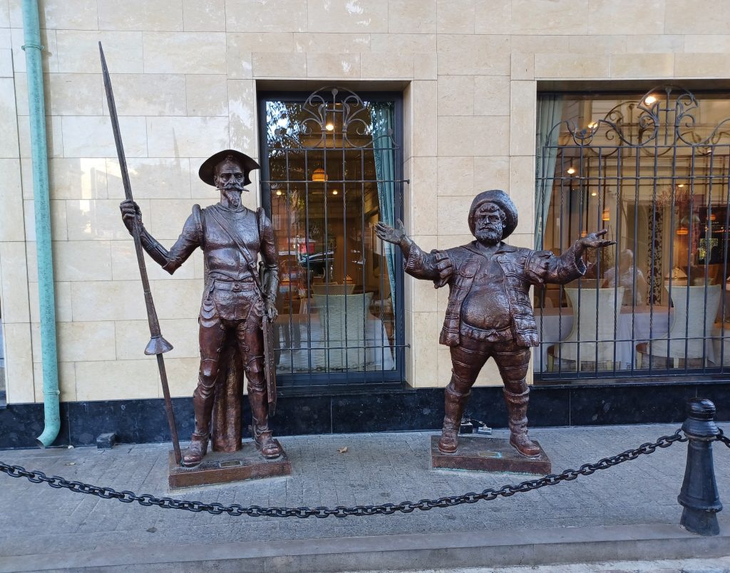 Dom Quixote and Sancho Panza