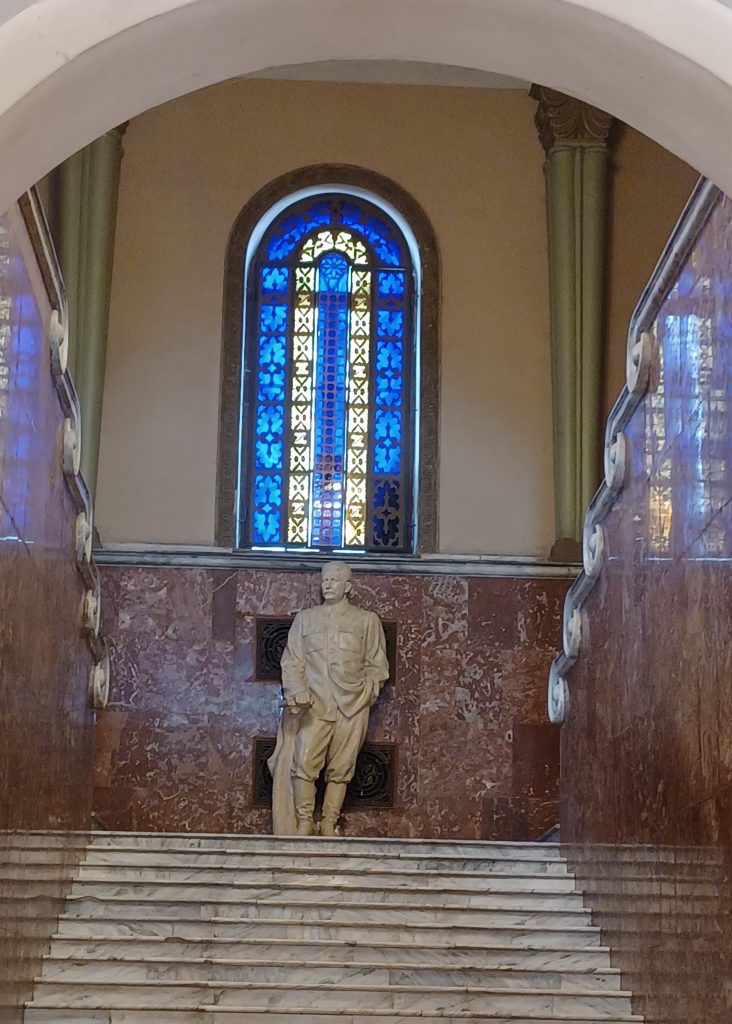 Stalin statue, Joseph Stalin Museum, Gori