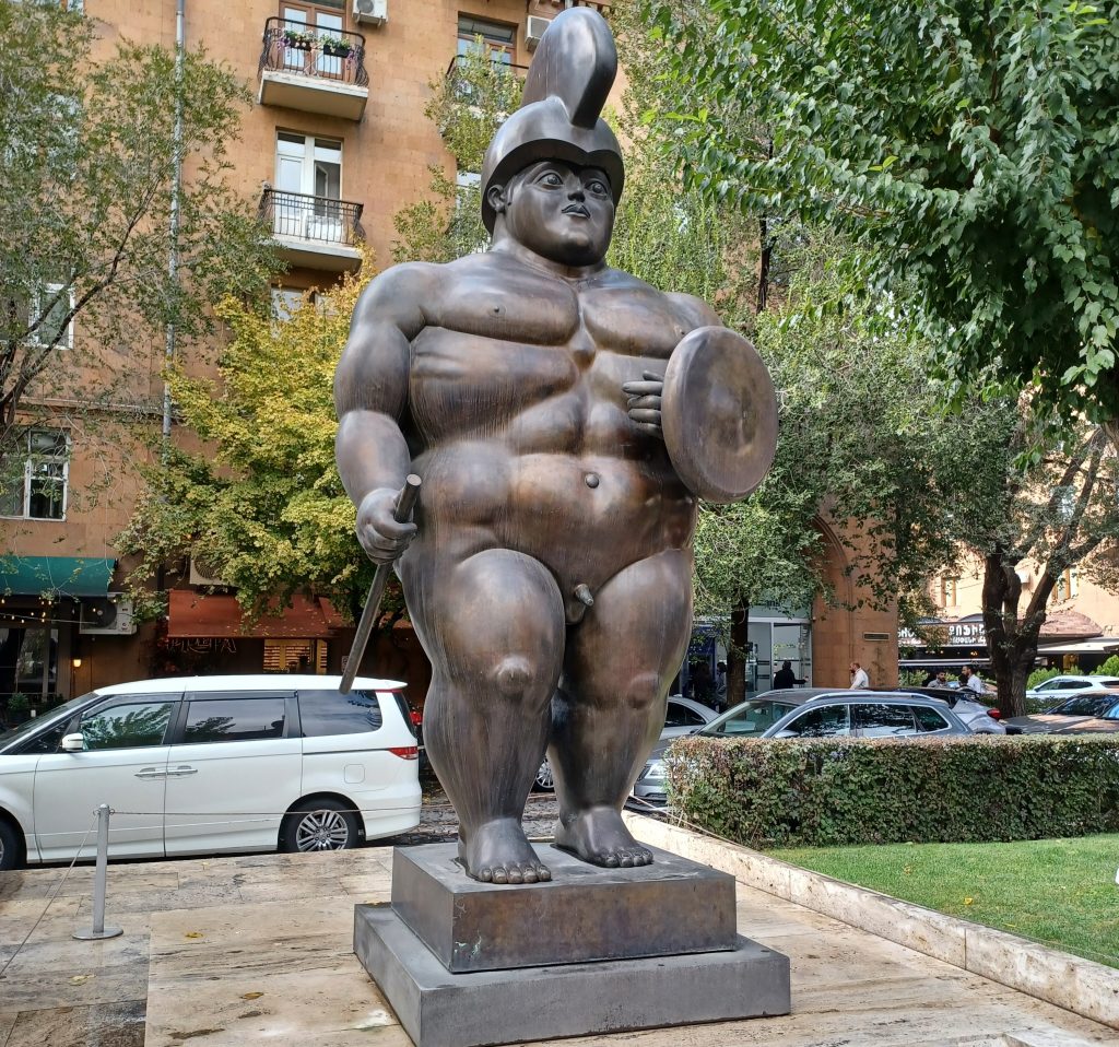 Sculpture by Fernando Botero, Tamanian Sculpture Garden