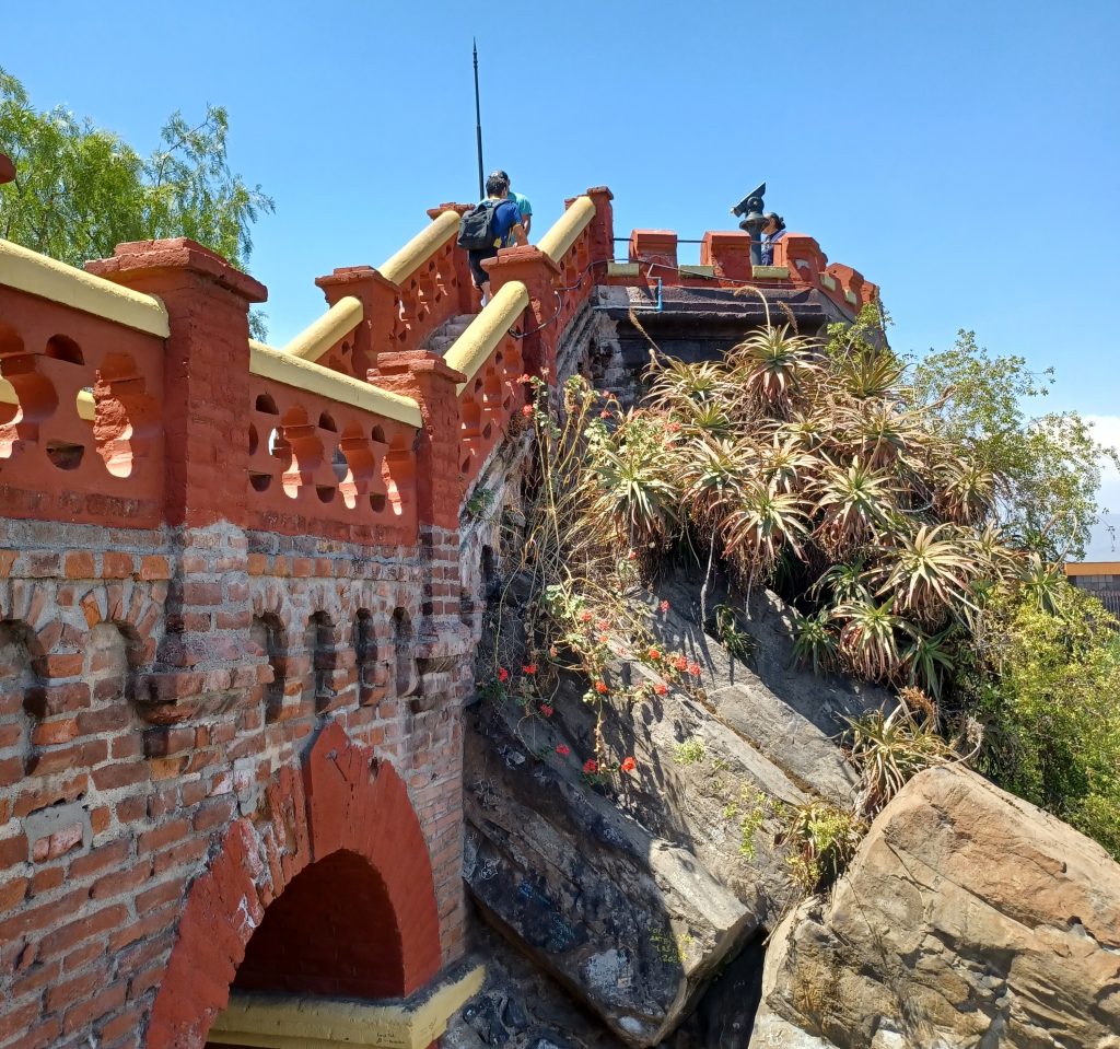 Castillo Hidalgo on the Cerro Santa Lucia