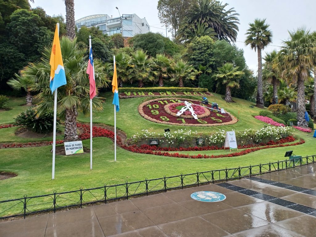 Flower Clock, Viña del Mar