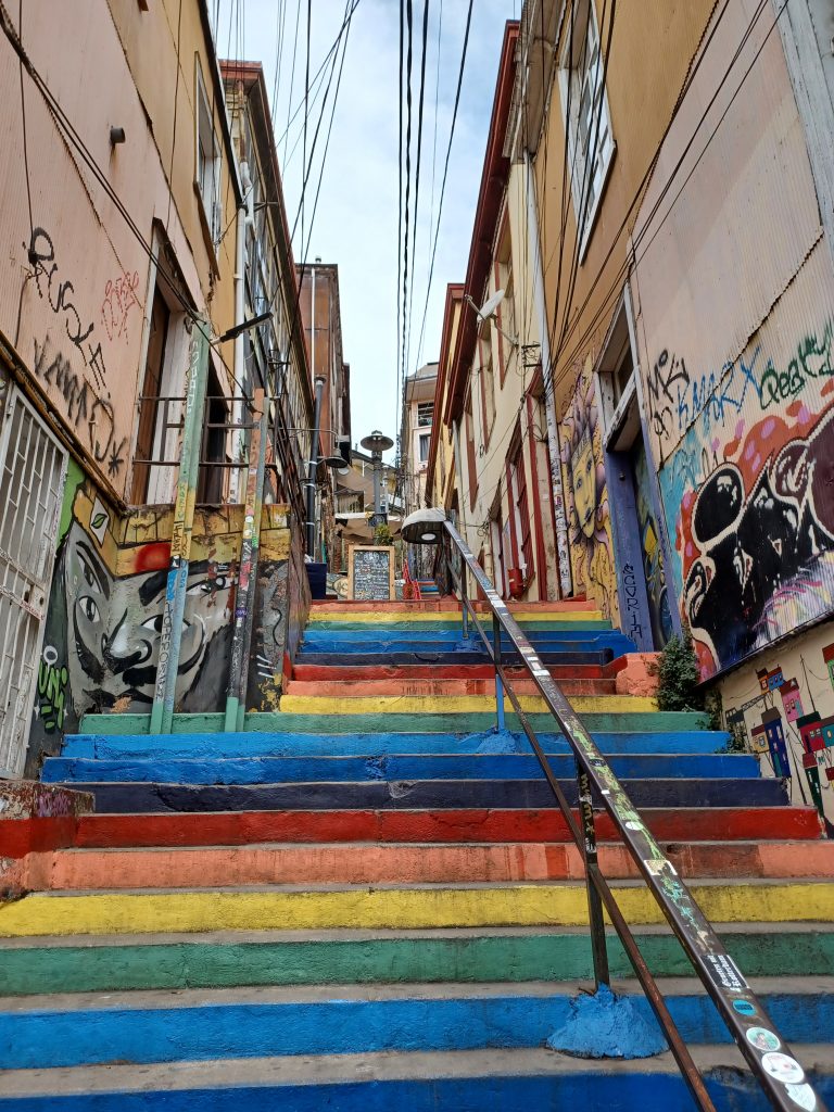 Longest steps in Valparaiso