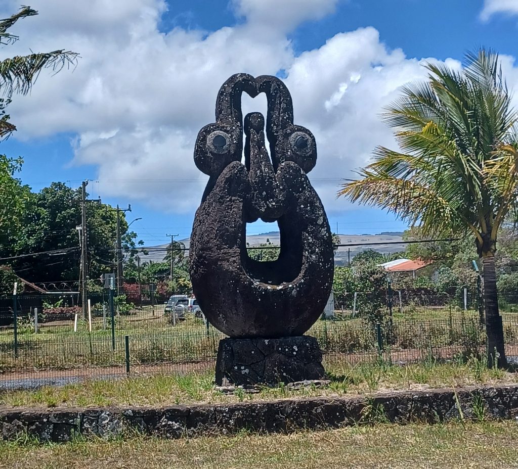 Artwork, Mataveri International Airport, Rapa Nui