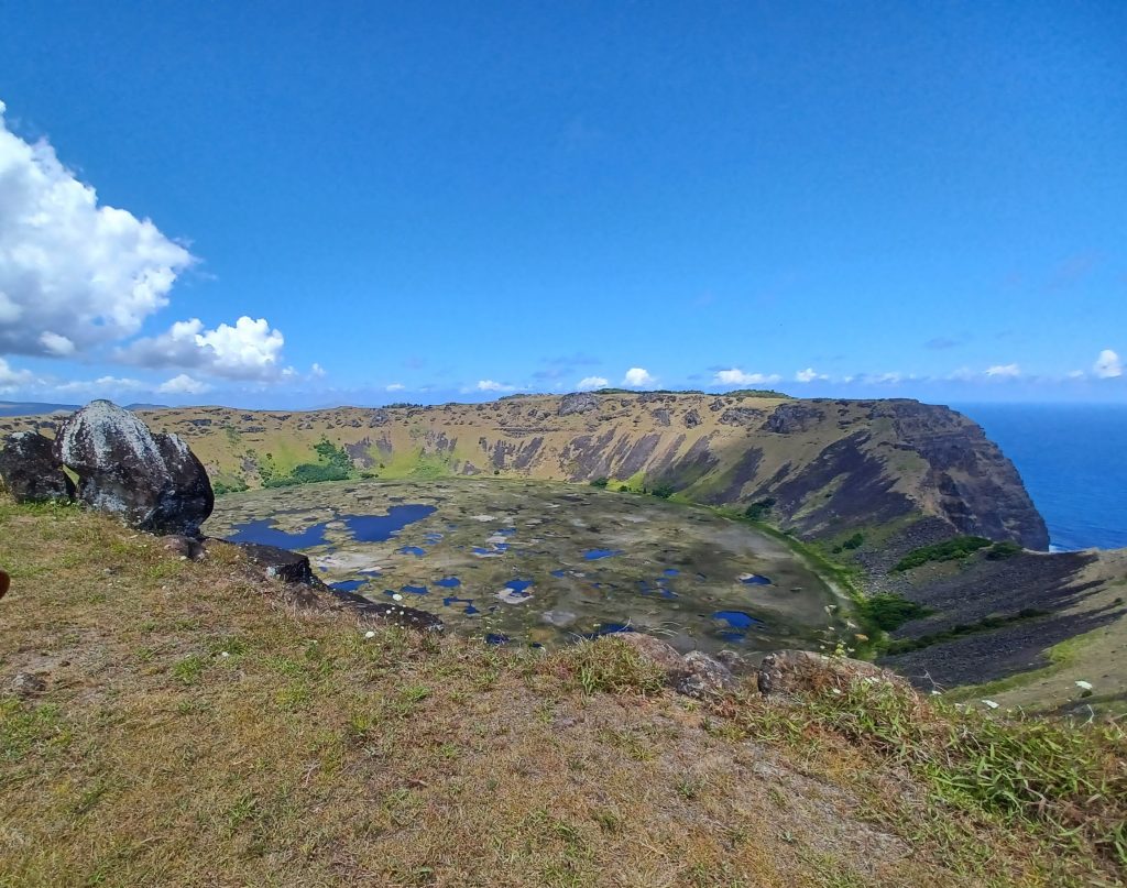 Rano Kau volcanic crater