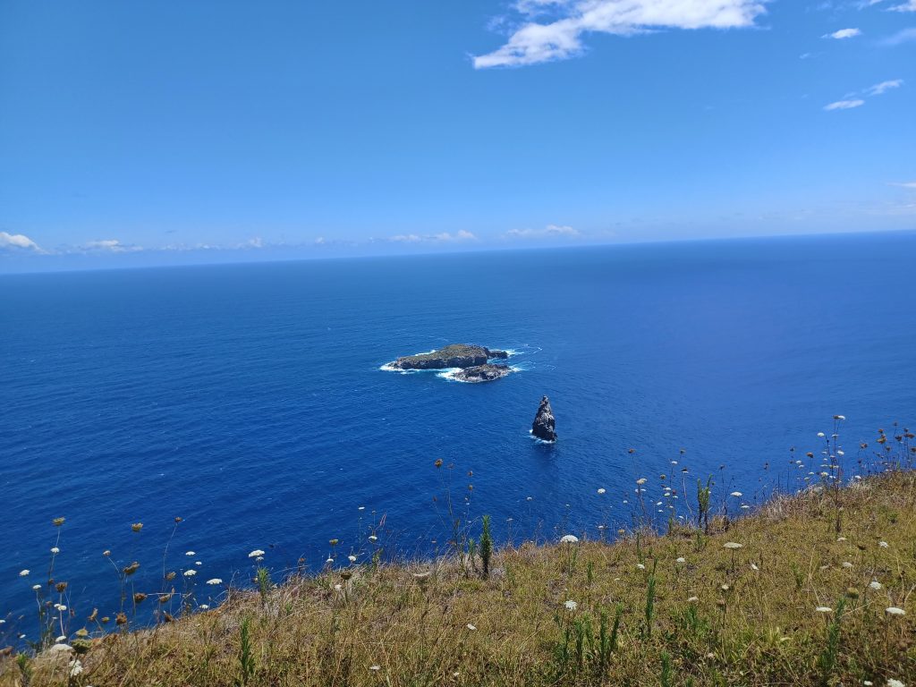 Motu Nui, outer, Motu Iti middle and Motu Kau Kau, inner