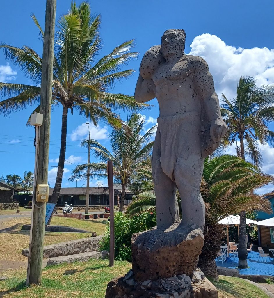 Early inhabitant, Hanga Roa