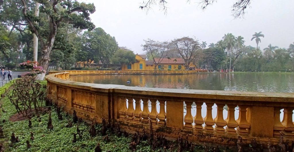 House number 54 and Uncle Ho's Fishpond