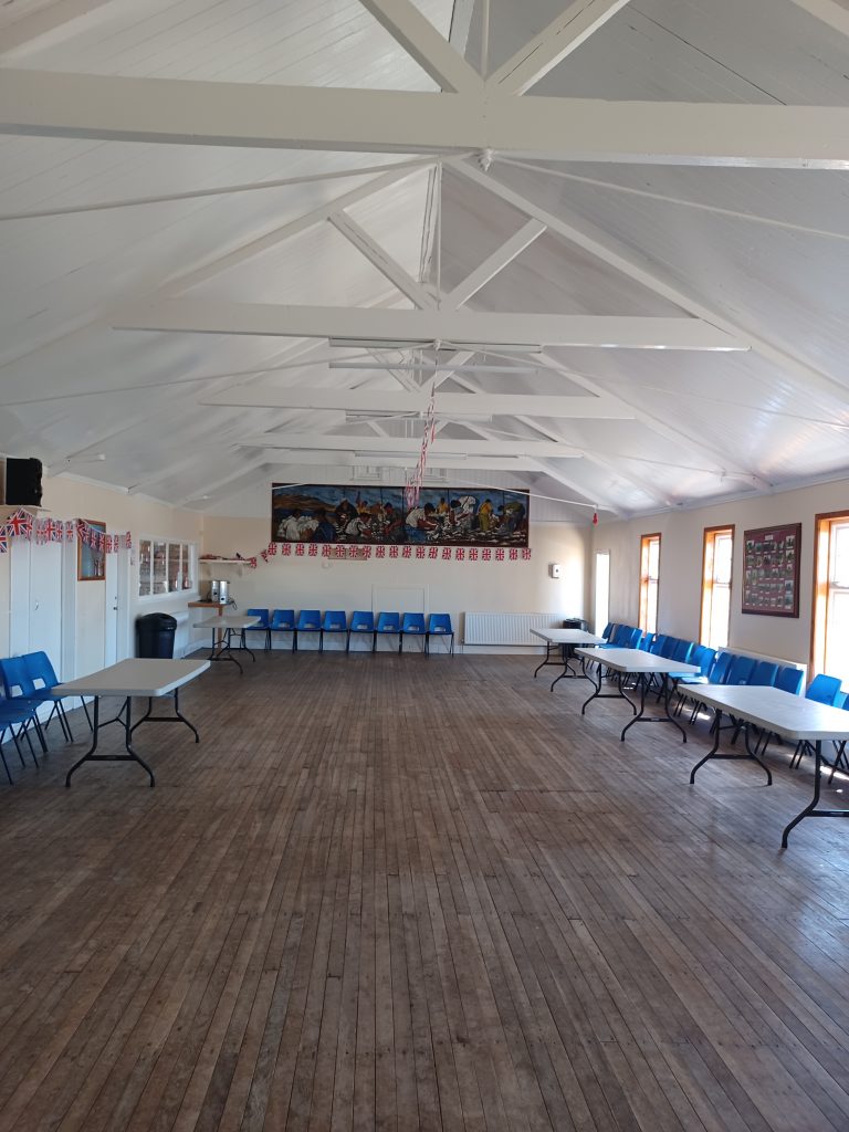 Interior Goose Green Community Centre