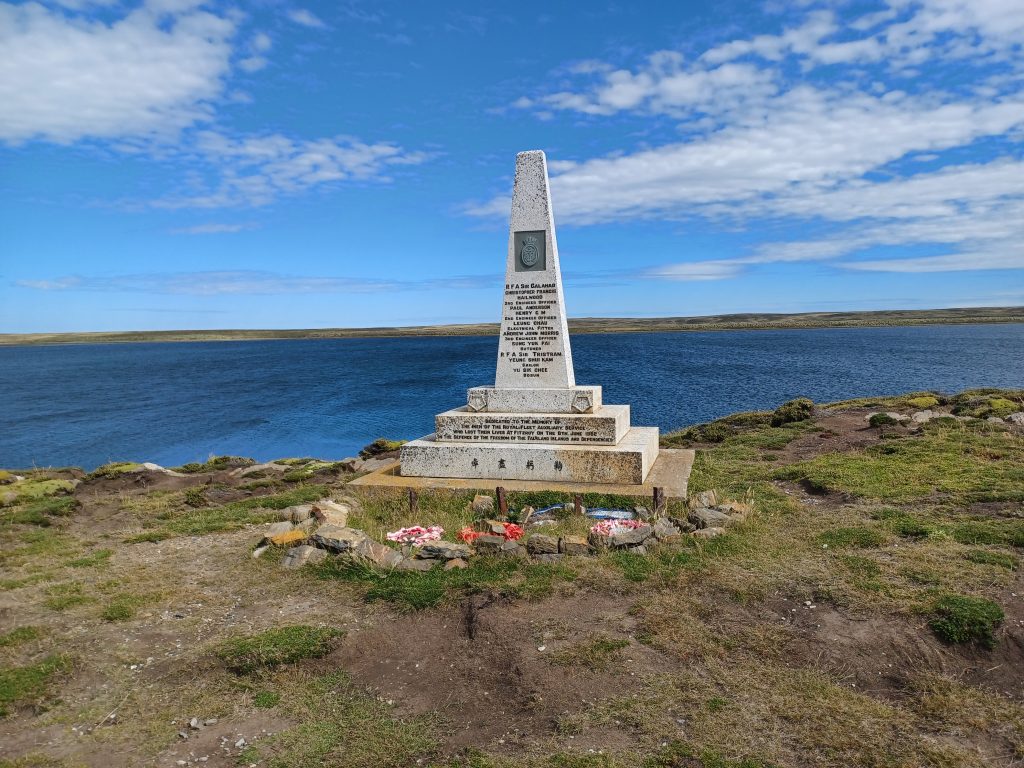 RFA Sir Galahad Memorial, Fitzroy