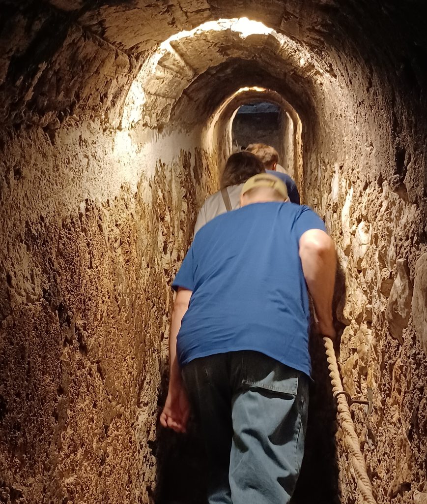 Claustrophobic Corridors within Bran Castle