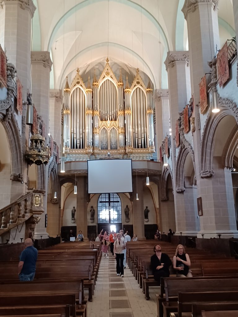 Interior of Black Church