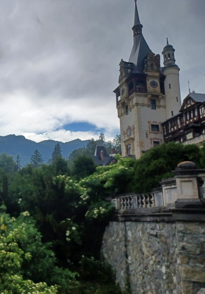 Brooding clouds, Peles Castle