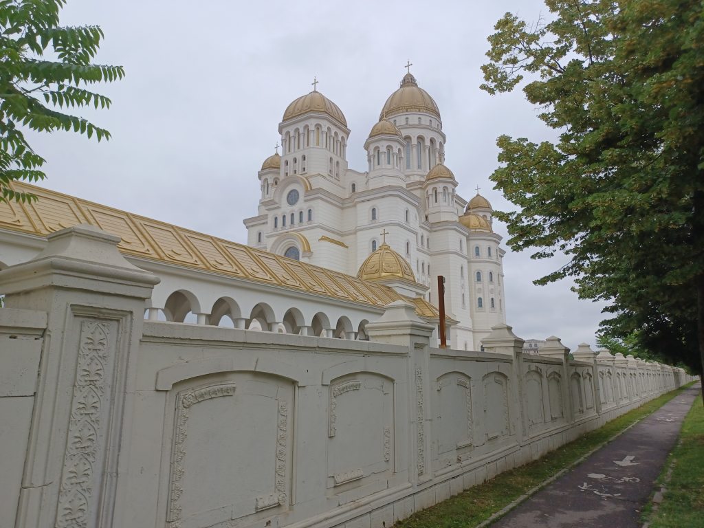 Domes of the National Cathedral of Bucharest