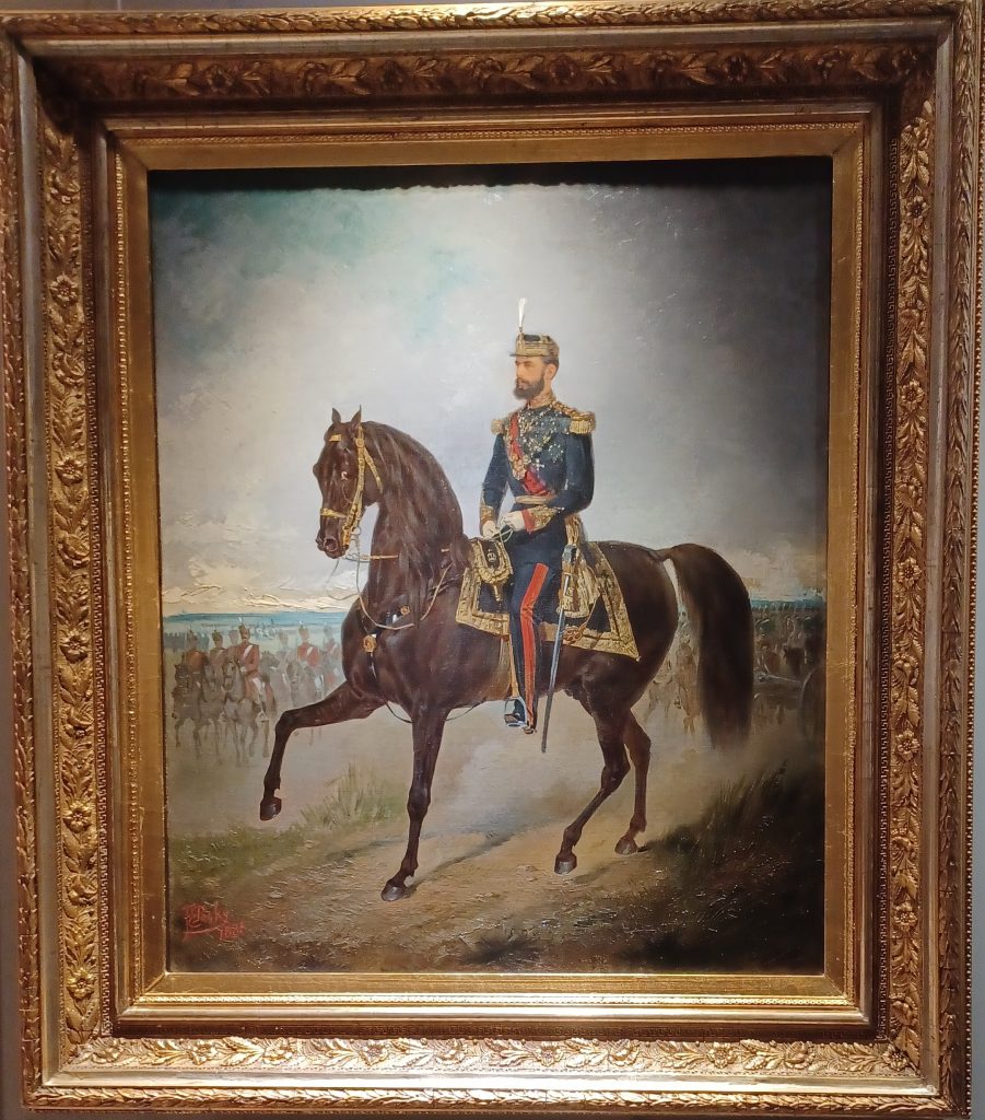 Portrait of King Carol I, National Museum of Romania.