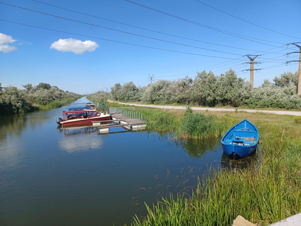 Moorings near Sulina Beach