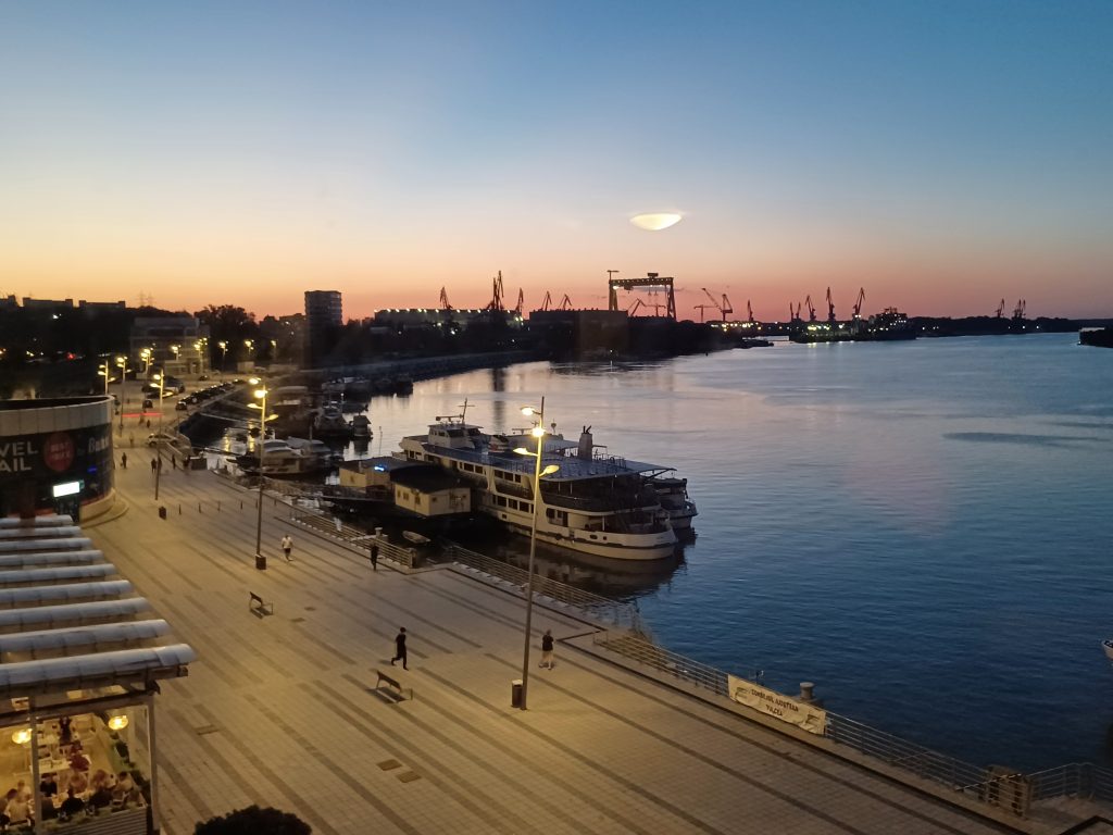 Sunset, River Danube, Tulcea