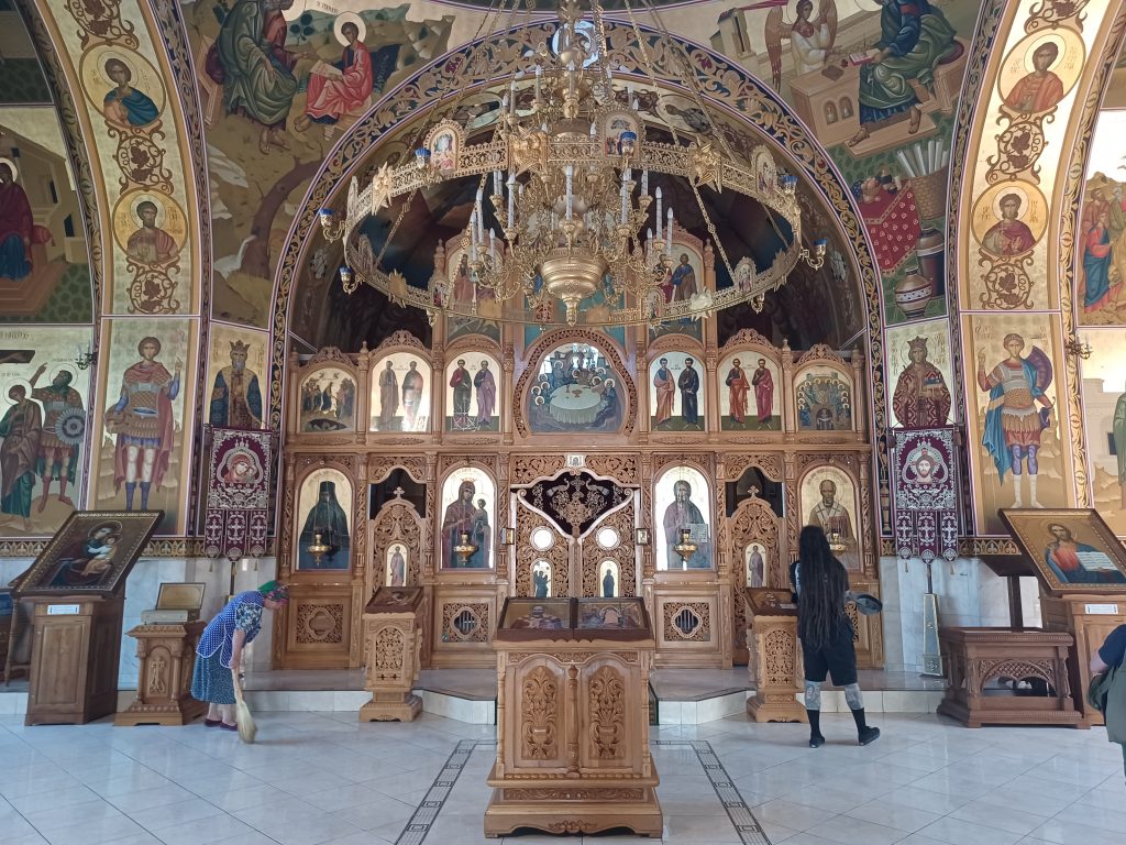 Interior, Church of the Nativity of the Virgin Mary