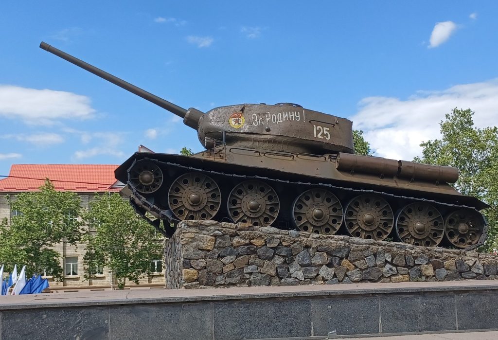 Tank Monument to the Fallen in the Great Patriotic War