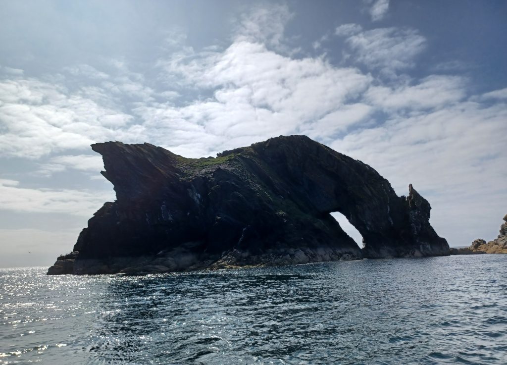 Drinking Dragon Rock, Calf of Man