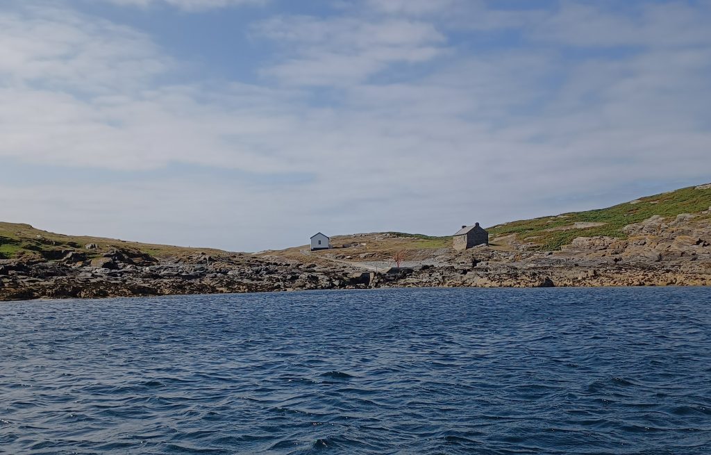 Huts, Calf of Man